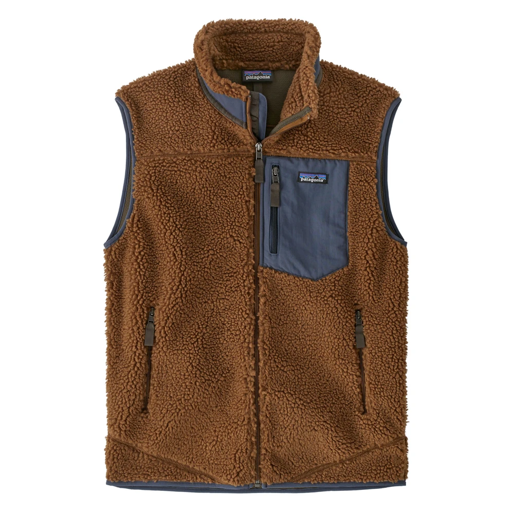 Patagonia Klassieke Retro-X Vest Brown Heren