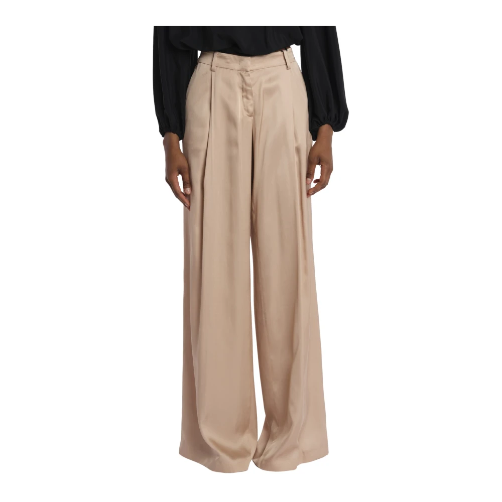 N21 Satin Broek Poeder Pink Dames