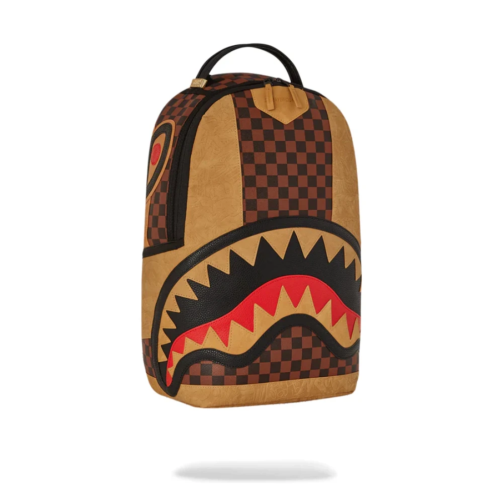 Sprayground Stijlvolle Rugzak voor Dagelijks Gebruik Brown Unisex