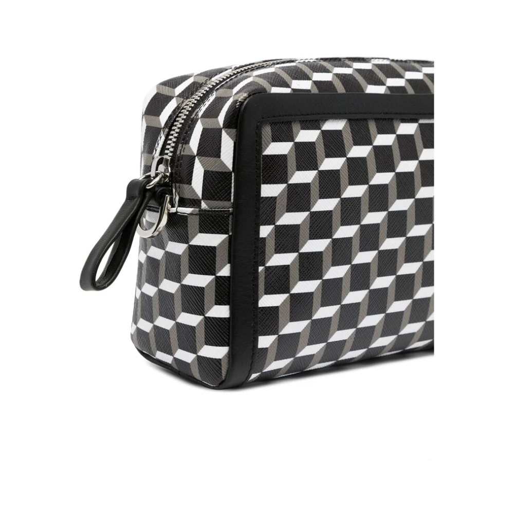 Pierre Hardy Schoudertas met Geometrisch Patroon Black Dames