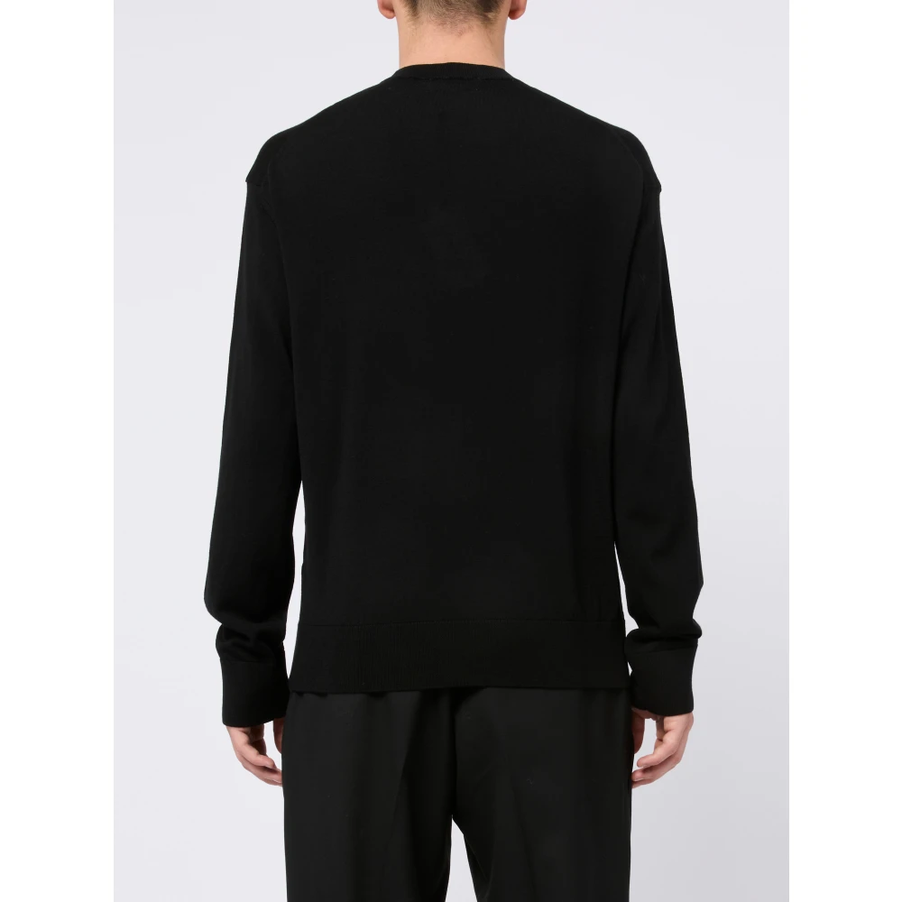 Laneus Kasjmier Sweater Nero Aw24 Black Heren