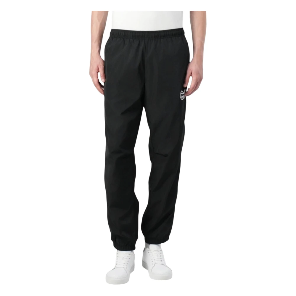 Calvin Klein Jeans Men's Black Nylon Drawstring Str - Sweatpants - Xl - Trousers