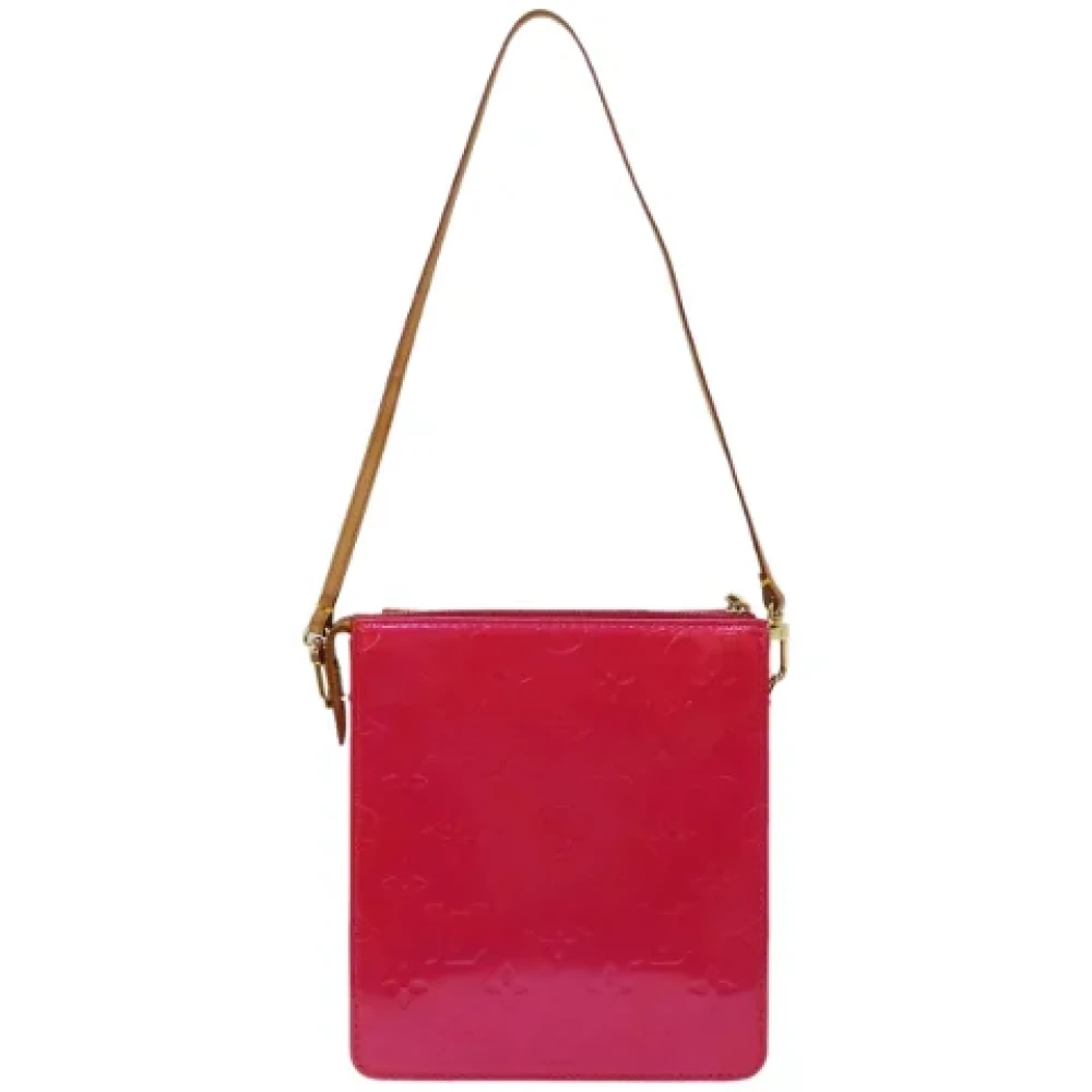 Louis Vuitton Vintage Pre-owned Leather pouches Red Heren