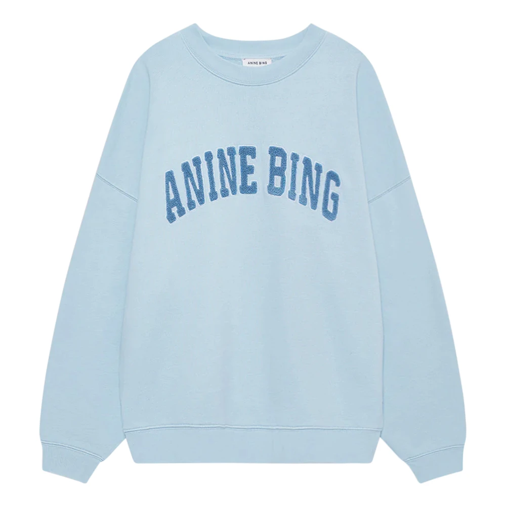 Anine Bing Men's Blue Miles Sweatshirt - Sweatshirts - Xs - Sweatshirts & Hoodies
