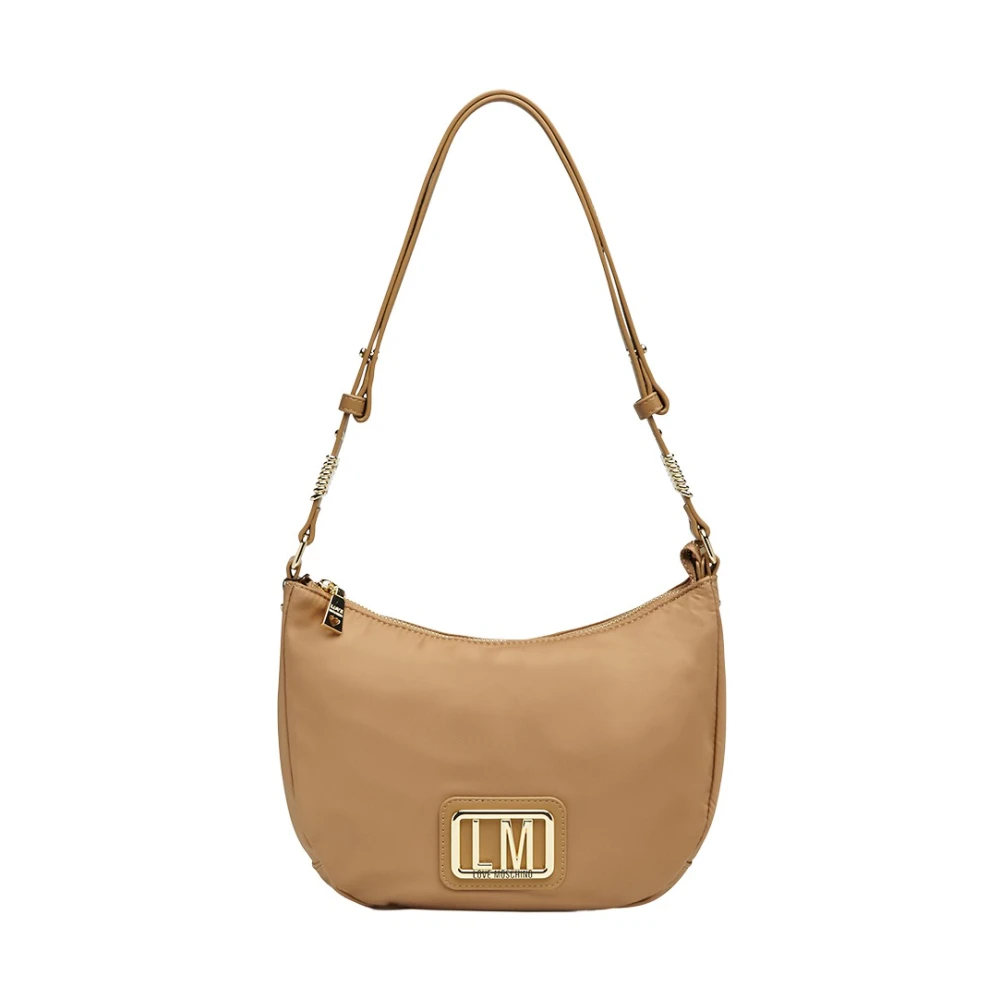 Love Moschino Axelremsväska Beige, Dam