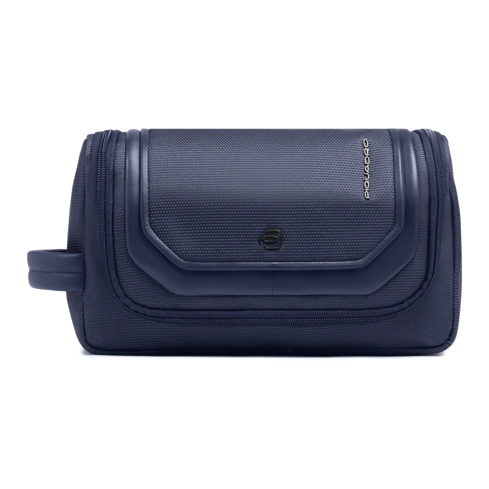 Piquadro Herren Blau Toiletry Bag