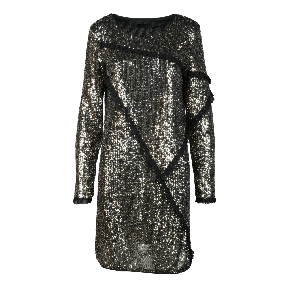 Twinset Elegante Jurk met Attitude Gray Dames