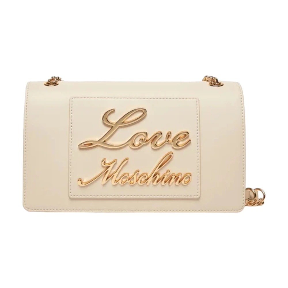 Love Moschino Witte Cross Body Tas voor Vrouwen White Dames
