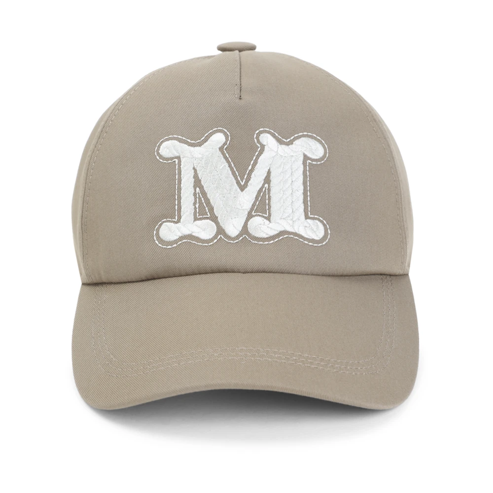 Max Mara Beige Hats & Caps, Female, 58 Cm, Ribaldo Baseball Hat