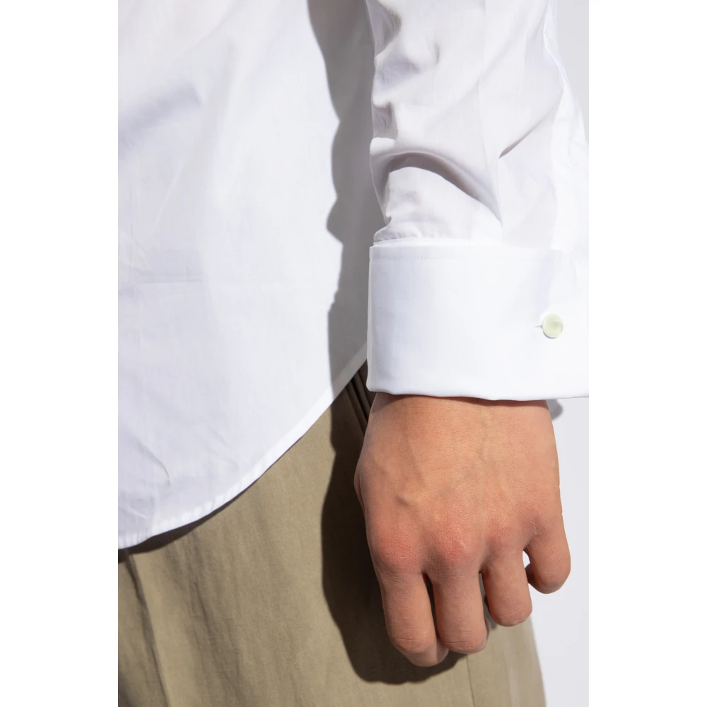 Emporio Armani Overhemd met manchetknopen White Heren