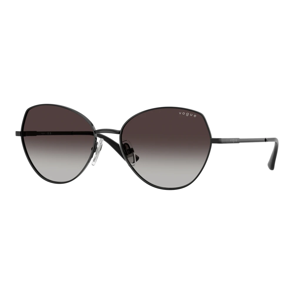 Vogue Women's Black Sunglasses, 56 Mm, Stylish Sunglasses In Grey Gradient