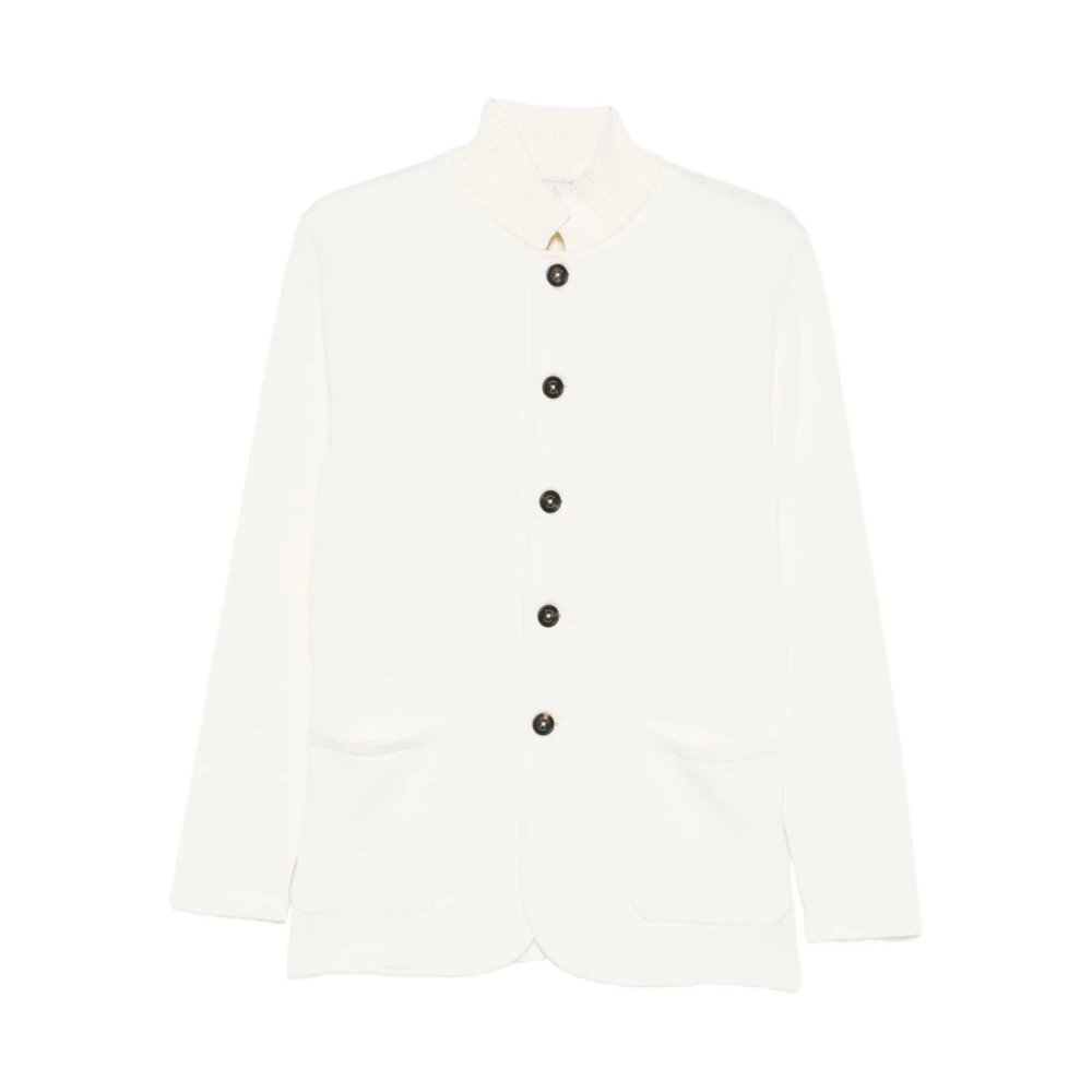 Eleventy Men's White Light Jackets, Xl, Blazer