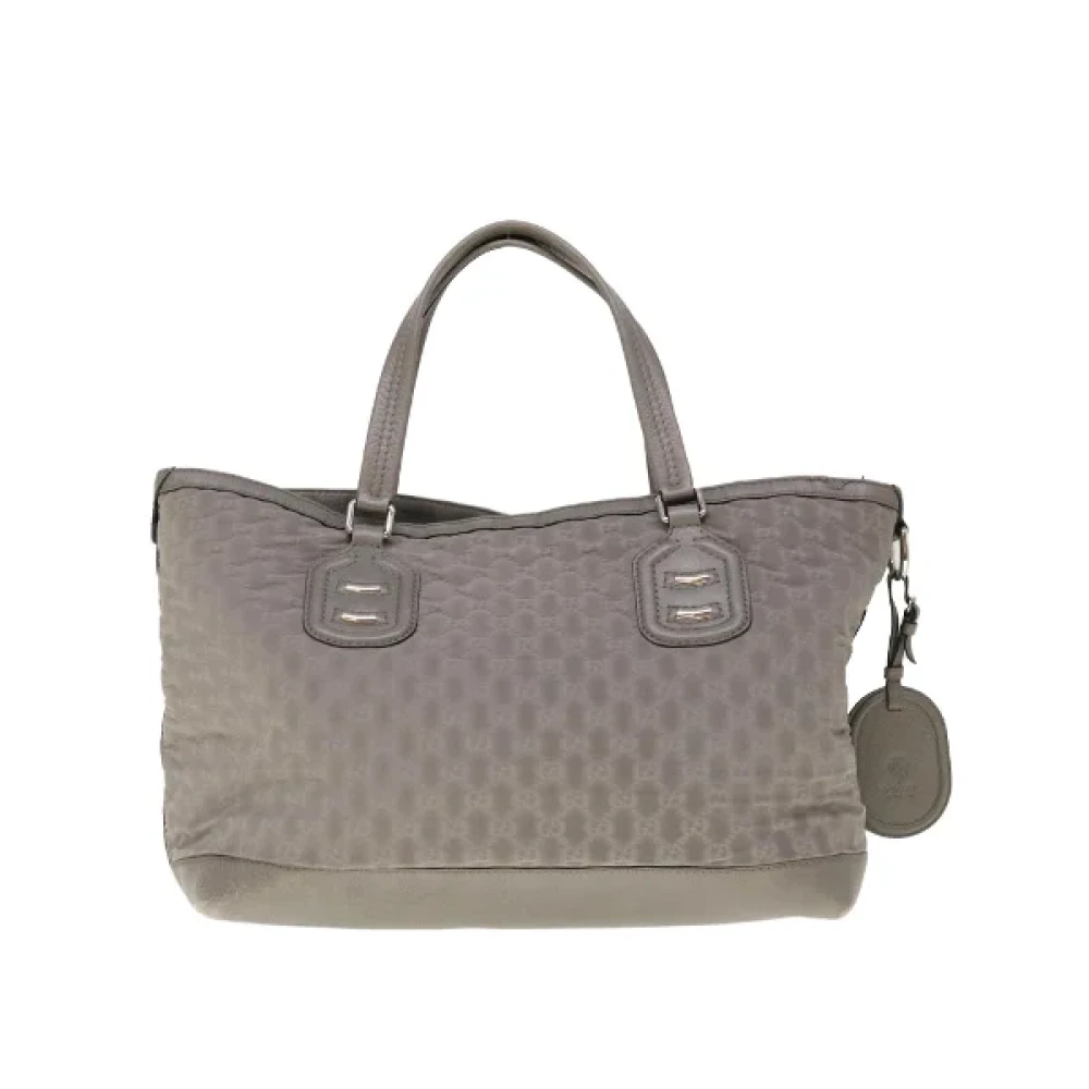 Gucci Vintage Pre-owned Nylon gucci-bags Gray Dames