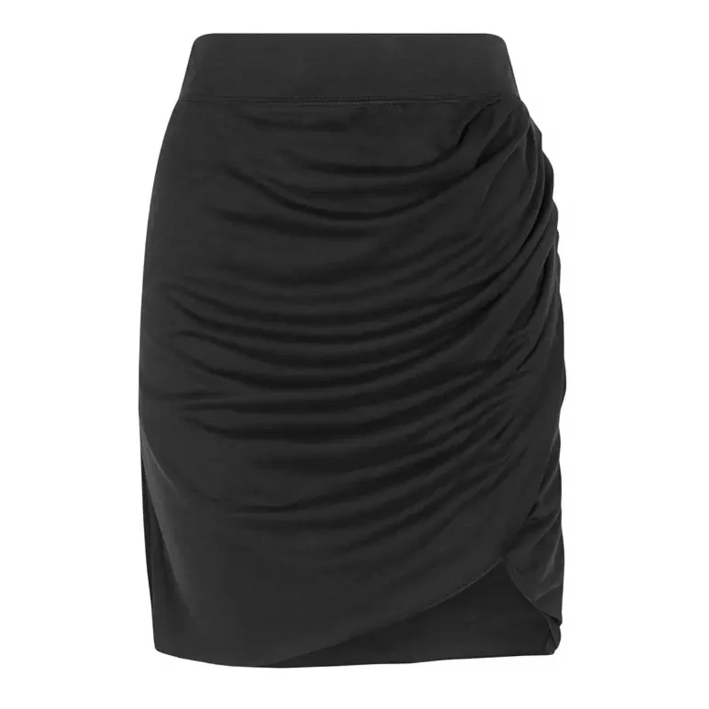 Dante 6 Drapey Skirt Black Dames