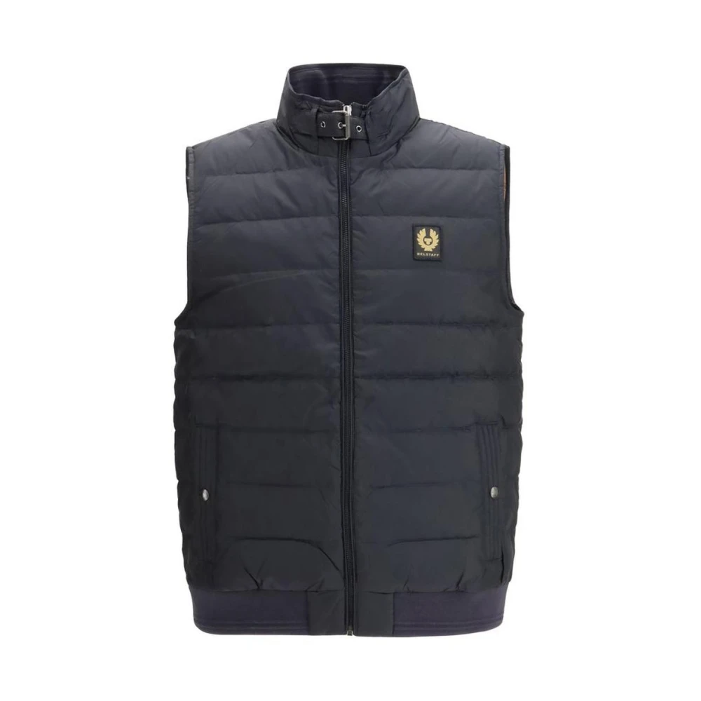 Belstaff Men's Blue Waistcoats, Xl, Polyamide Vest