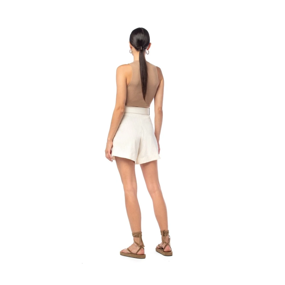 MVP wardrobe Monaco Shorts Beige Dames
