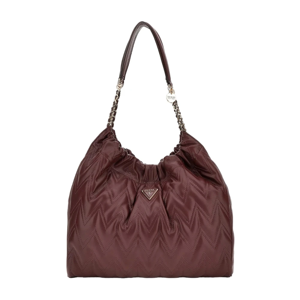 Guess Bordeaux Synthetische Dames Shopper Red Dames