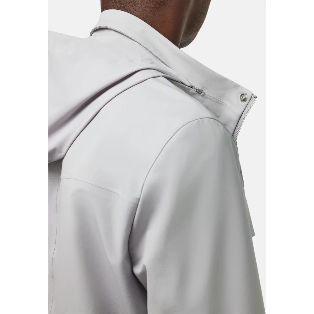 Boggi Milano B Tech Field Jacket in technische stof Blue Heren