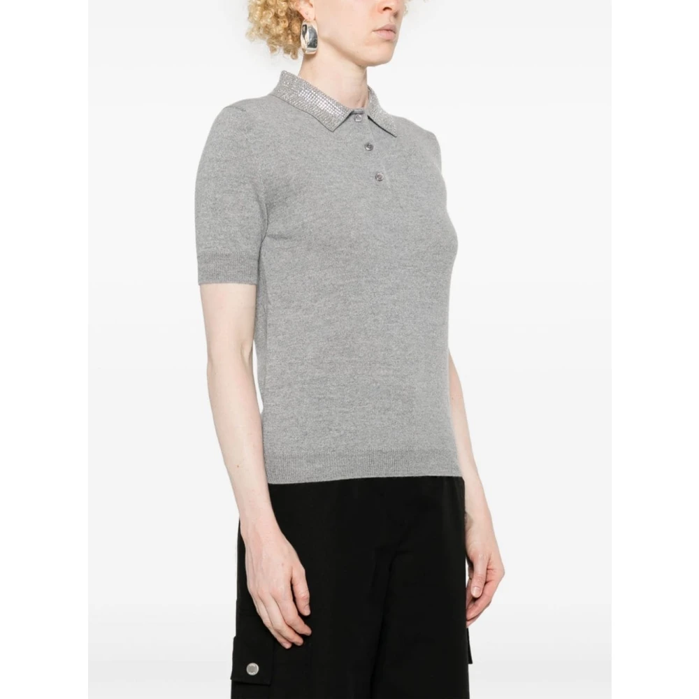 Blumarine Stijlvolle Dames T-Shirts Polos Gray Dames