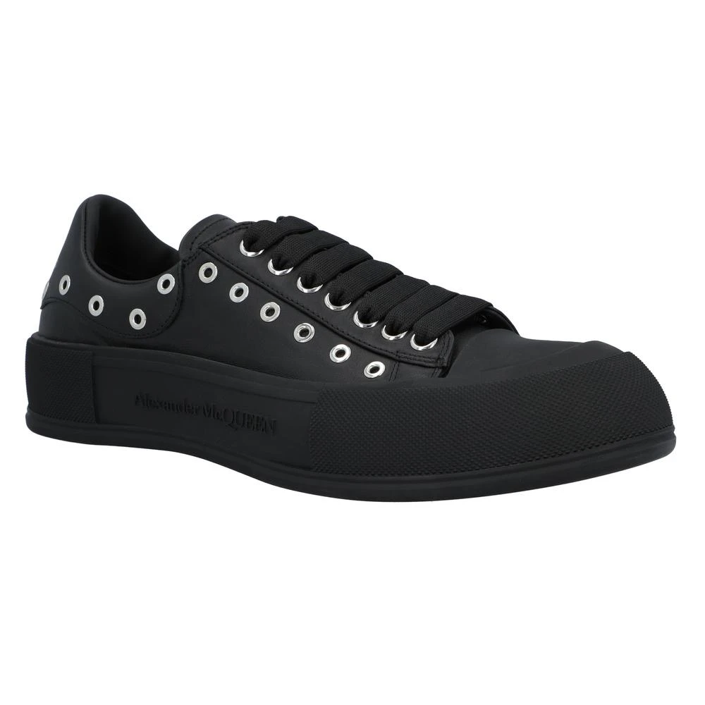 Alexander McQueen Platform Sneaker LowTop Heren Schoenen Zwart