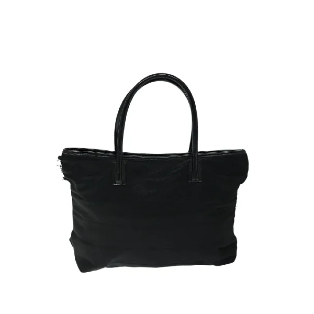 Gucci Vintage Pre-owned Nylon handbags Black Dames