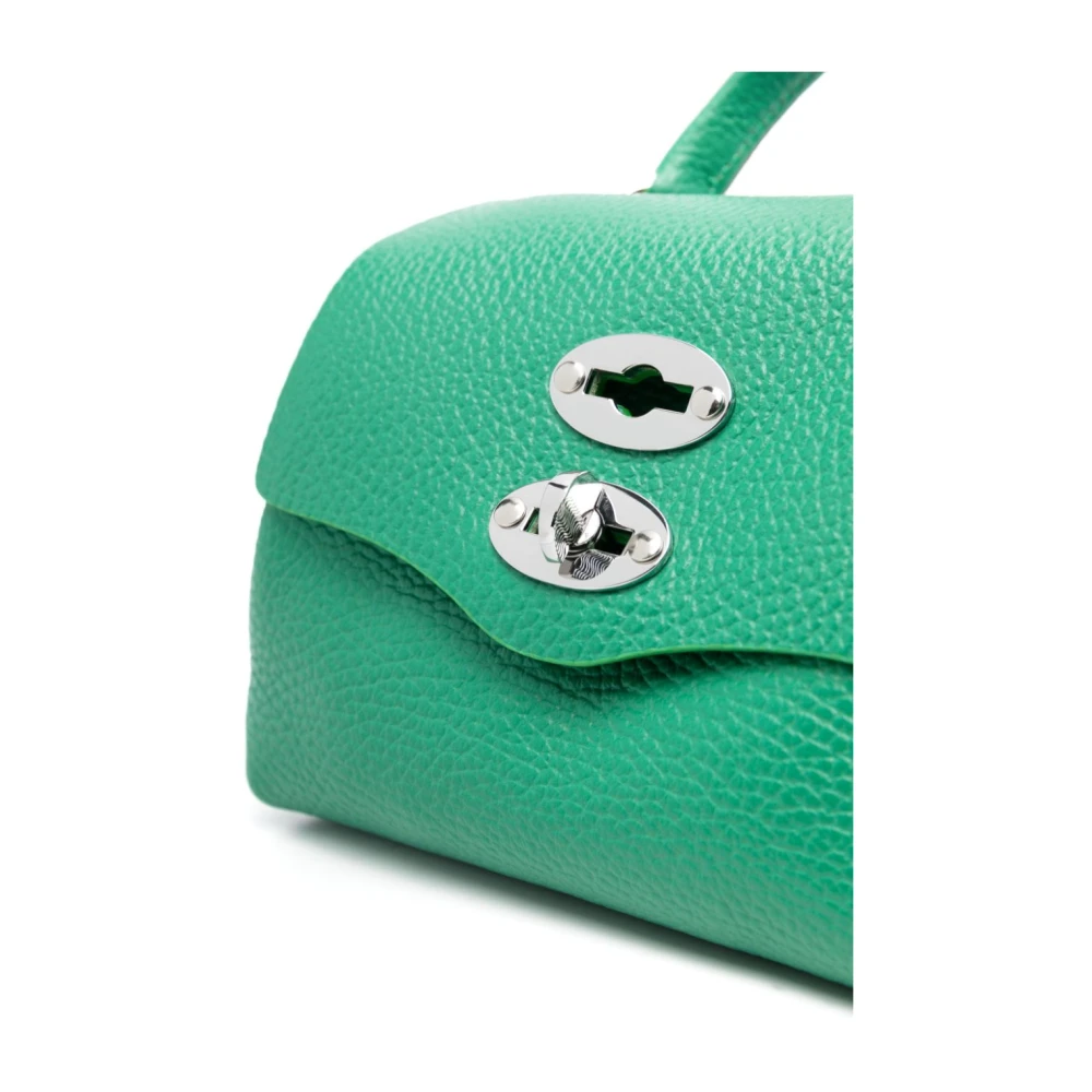 Zanellato Groene Twist-Lock Schoudertas Green Dames