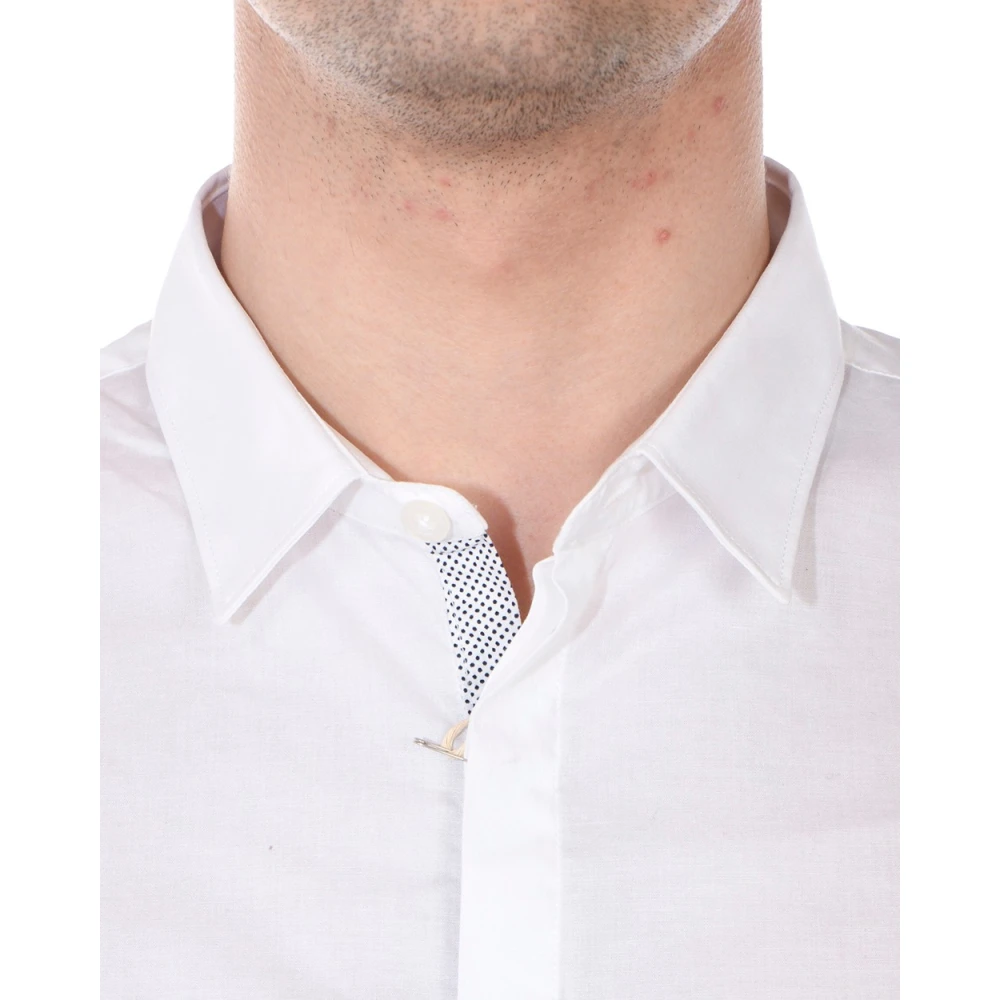 Daniele Alessandrini Koninklijke BIC Overhemd White Heren