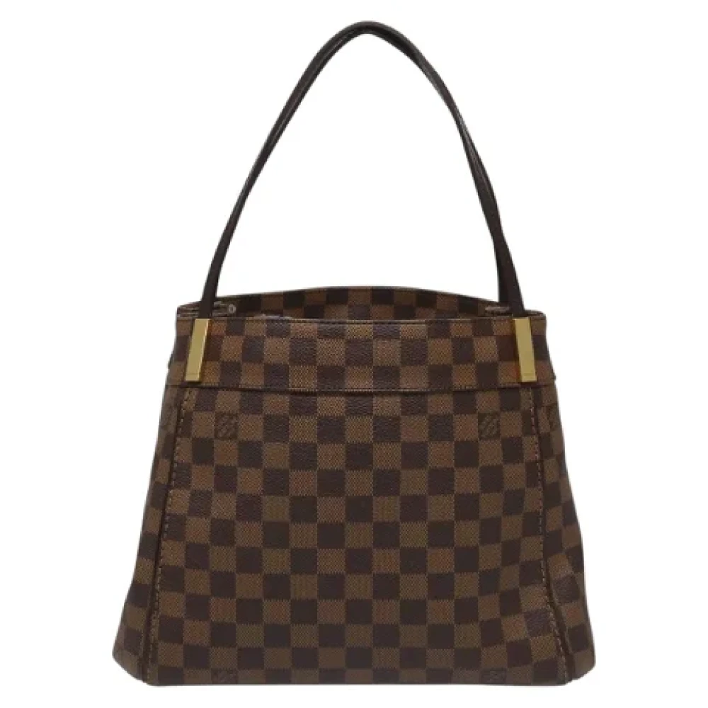 Louis Vuitton Vintage Pre-owned Canvas handbags Brown Dames