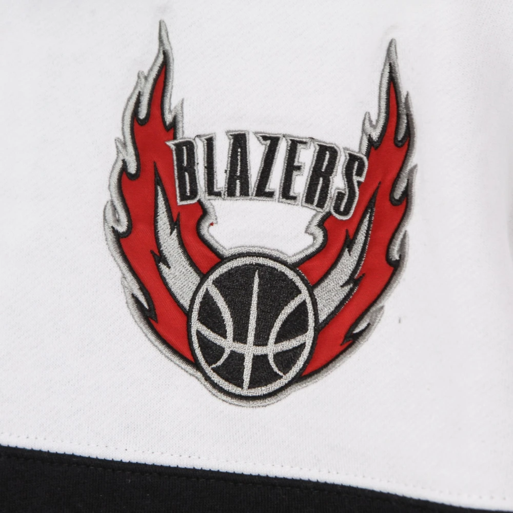 Mitchell & Ness HoodieBA Fusion Fleece 2.0 Hardwood Classics Porbla Black Heren
