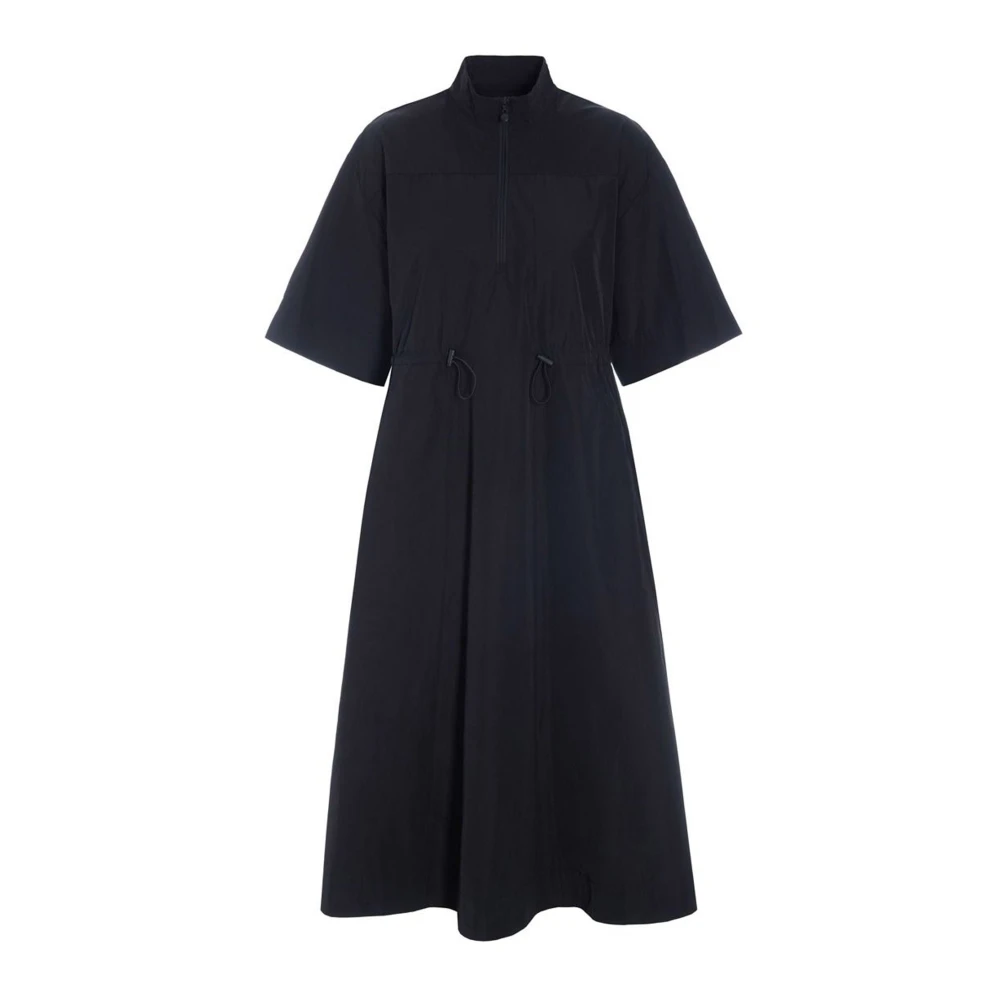 Bitte Kai Rand Women's Black Midi Dresses, Xl, Midi Shirt Dress