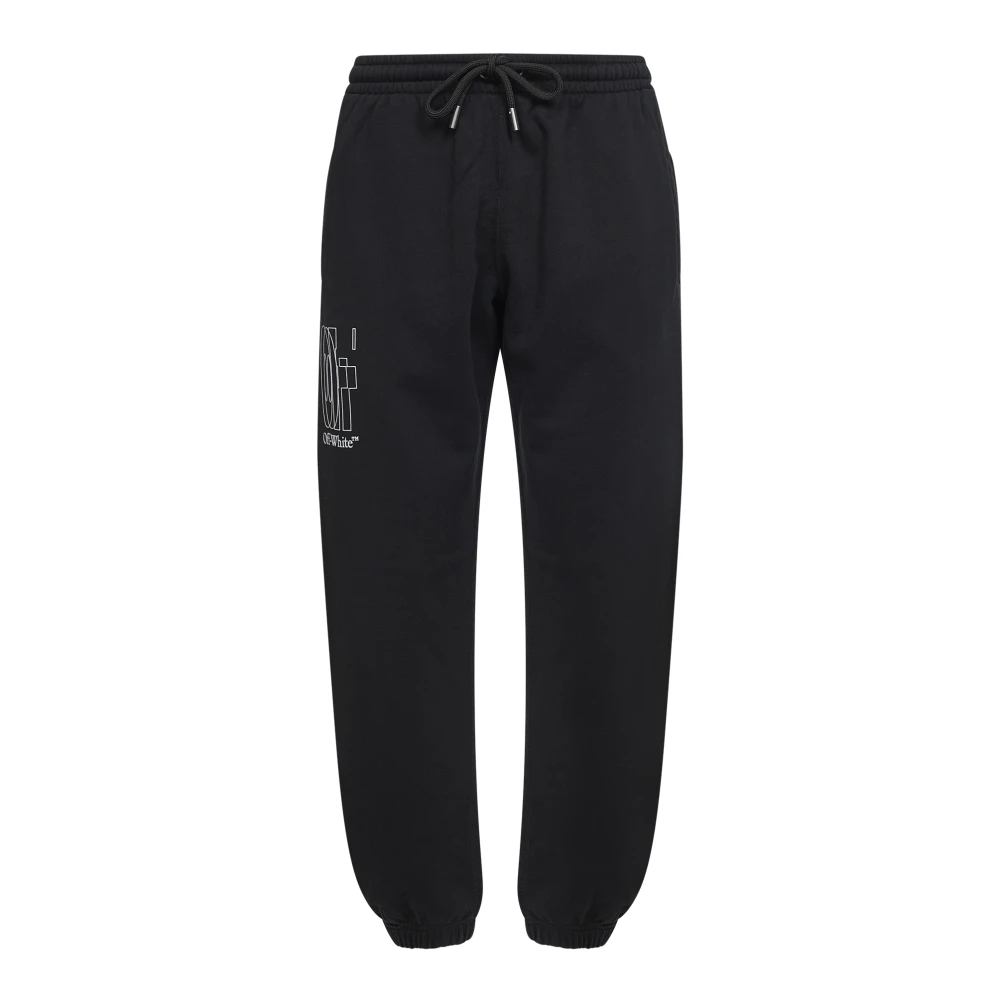 Off White Men's Black Sweatpants, M, Rtw...