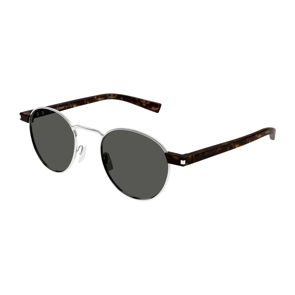 Saint Laurent Men's Gray Sunglasses, 49 Mm, Sl 707 001 Sunglasses