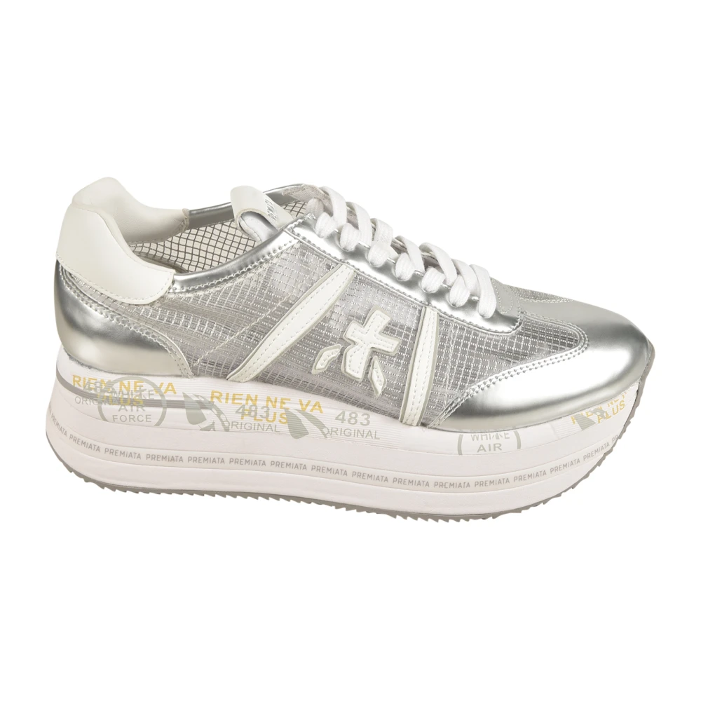 Premiata Stiliga Sneakers Gray, Dam