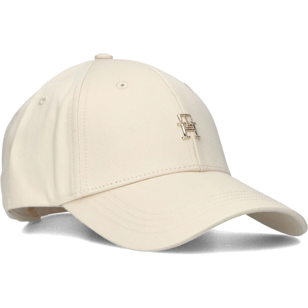 Tommy Hilfiger Beige Elevated Chic Cap voor vrouwen Beige Dames