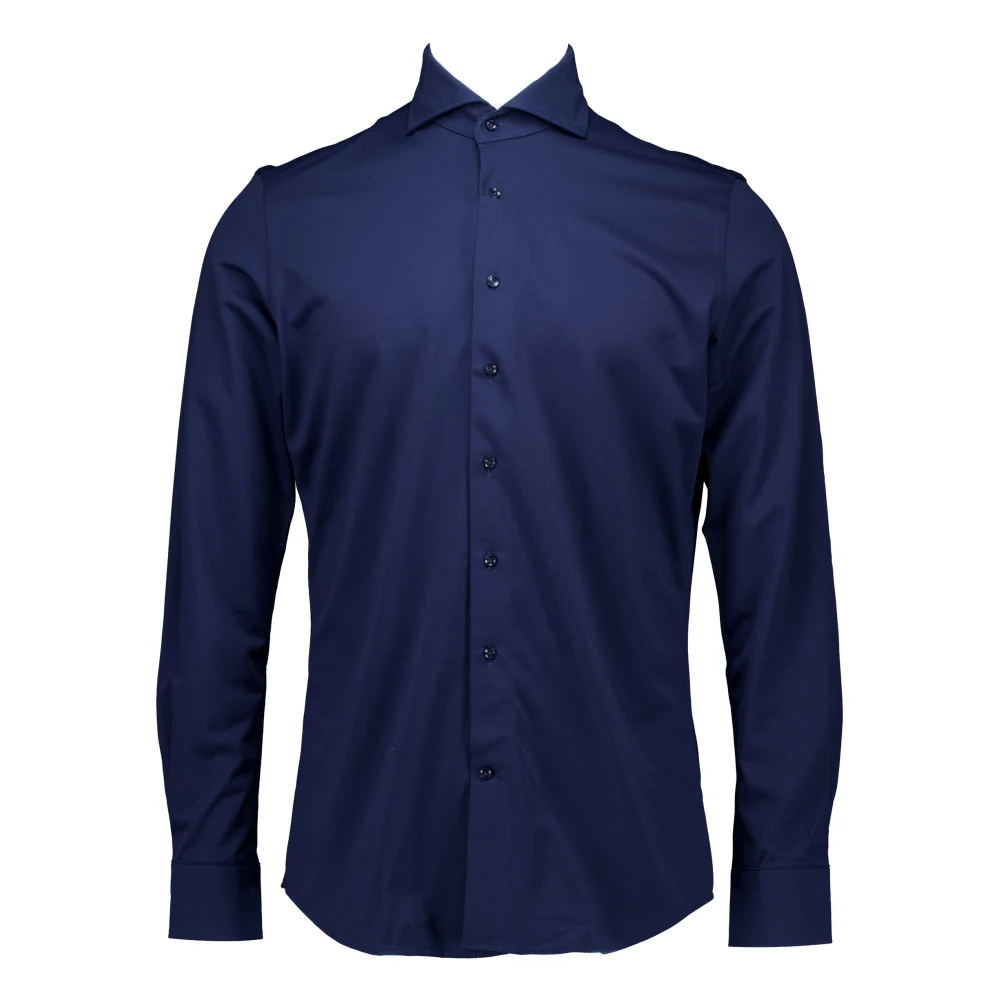 Profuomo X-Cutaway SC SF Blauw Overhemd Blue Heren