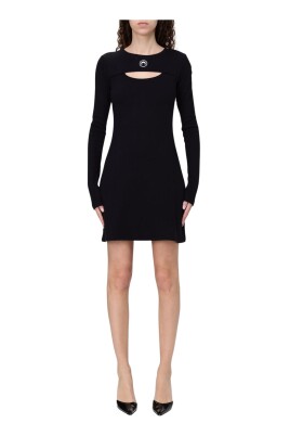 sophisticated-black-midi-dress