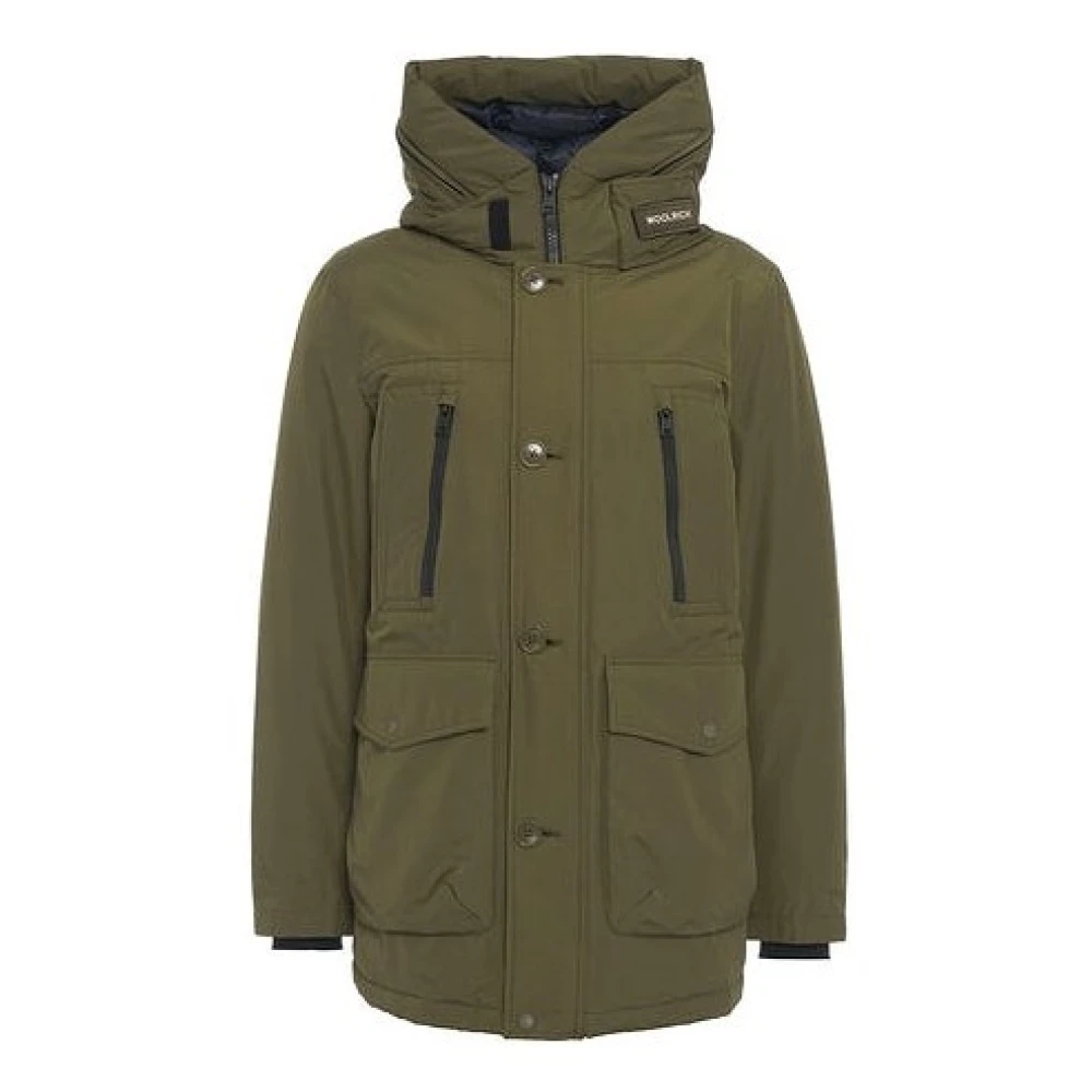 Woolrich Arctic Parka Evolution i Grön Green, Herr