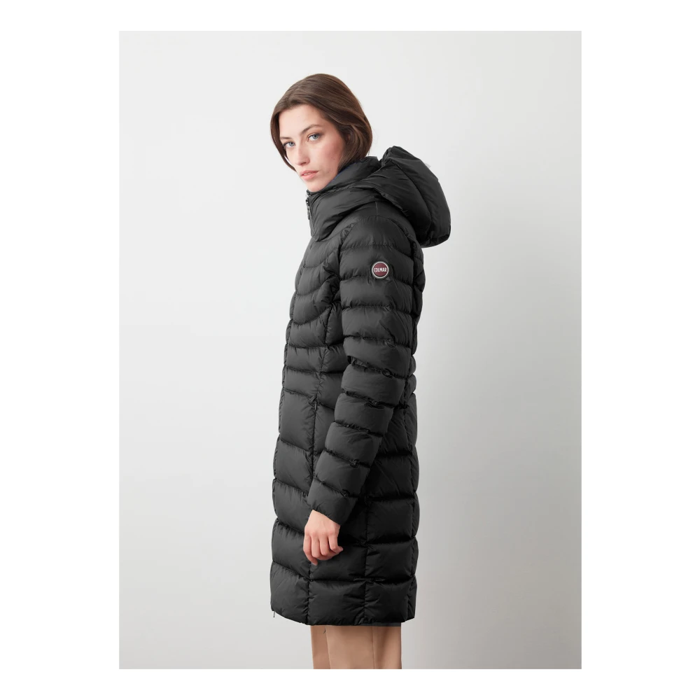 Colmar Zwarte Winterjas met Gevoerde Borst Black Dames