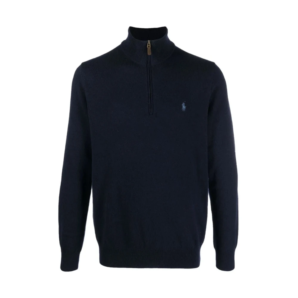 Polo Ralph Lauren Uomo Blu Pullover A Maniche Lunghe