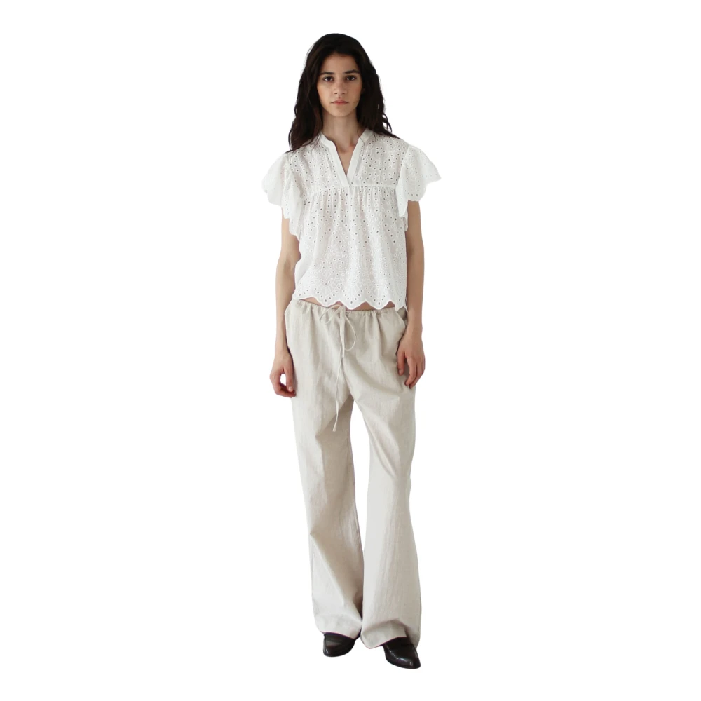 Designers Remix Luna Blouse Beige Dames
