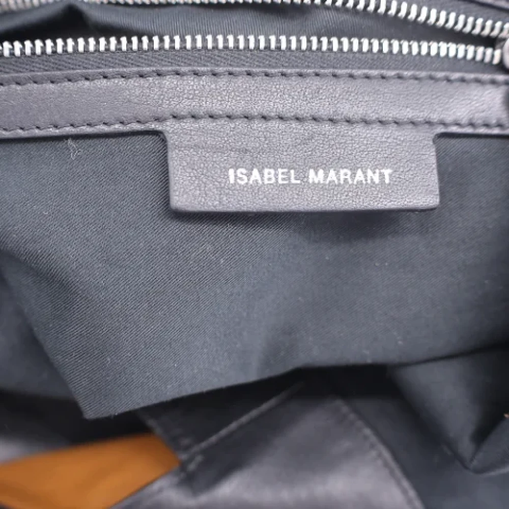 Isabel Marant Pre-owned Leather shoulder-bags Brown Dames