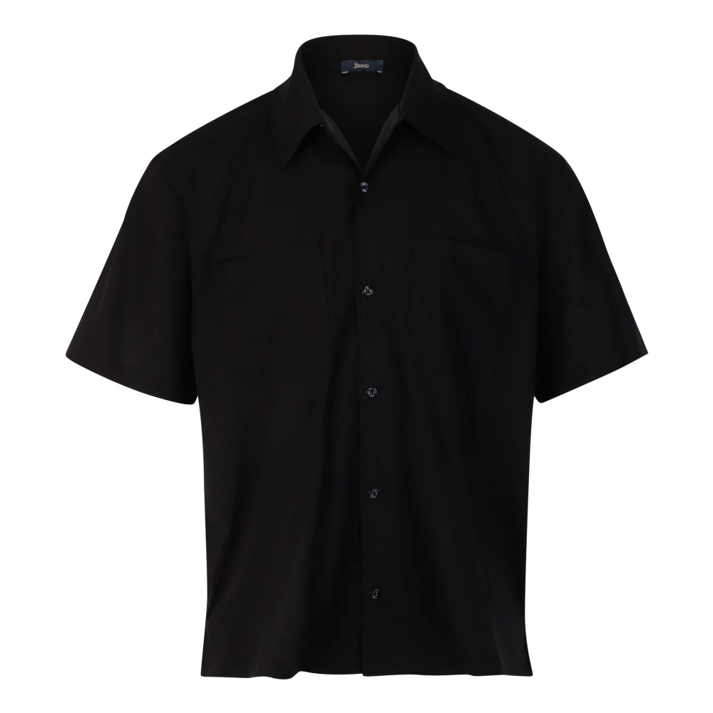 Herno Stijlvolle Jpl00122U Shirt Black Heren
