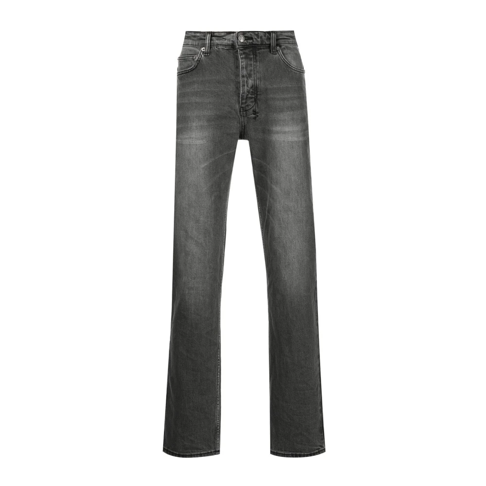 Ksubi Zwarte Straight Jeans van Katoen Black Heren