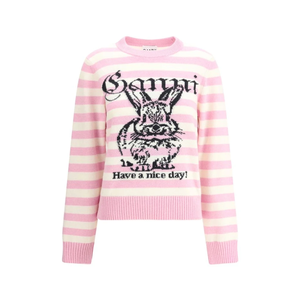 Knitwear > Round-neck Knitwear - - Ganni - Modalova