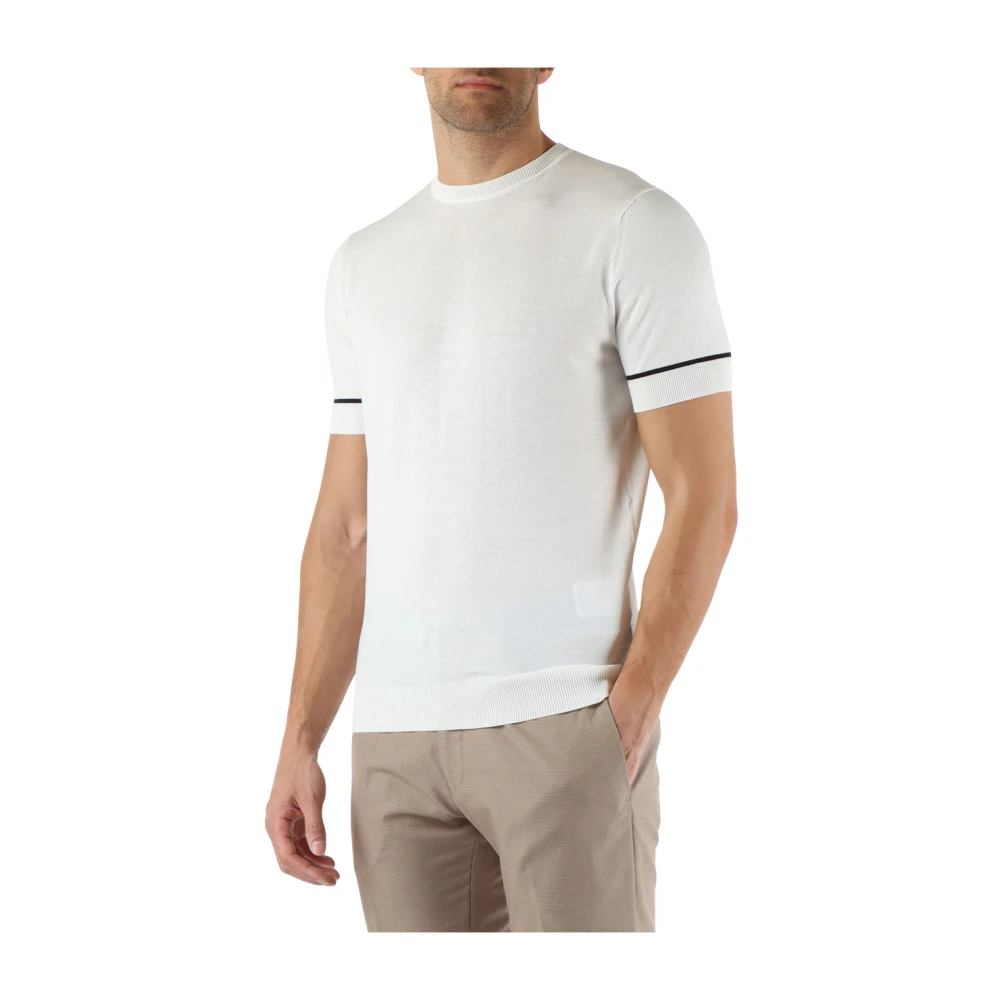 Antony Morato Regular Fit Gekamd Katoenen T-shirt White Heren