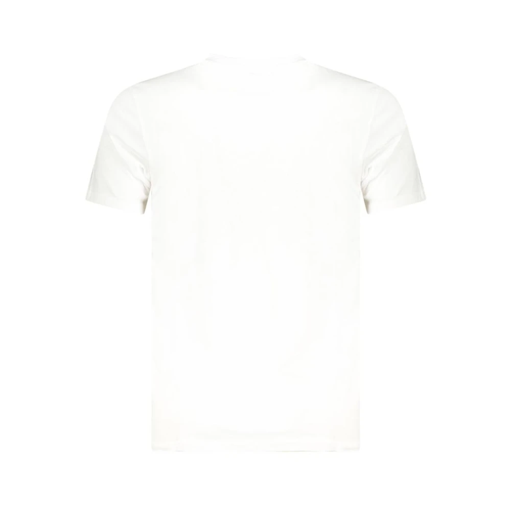 Cavalli Class Logo Cotton T-Shirt - Male - T-Shirts - White - 2XL - Tops - Image 2