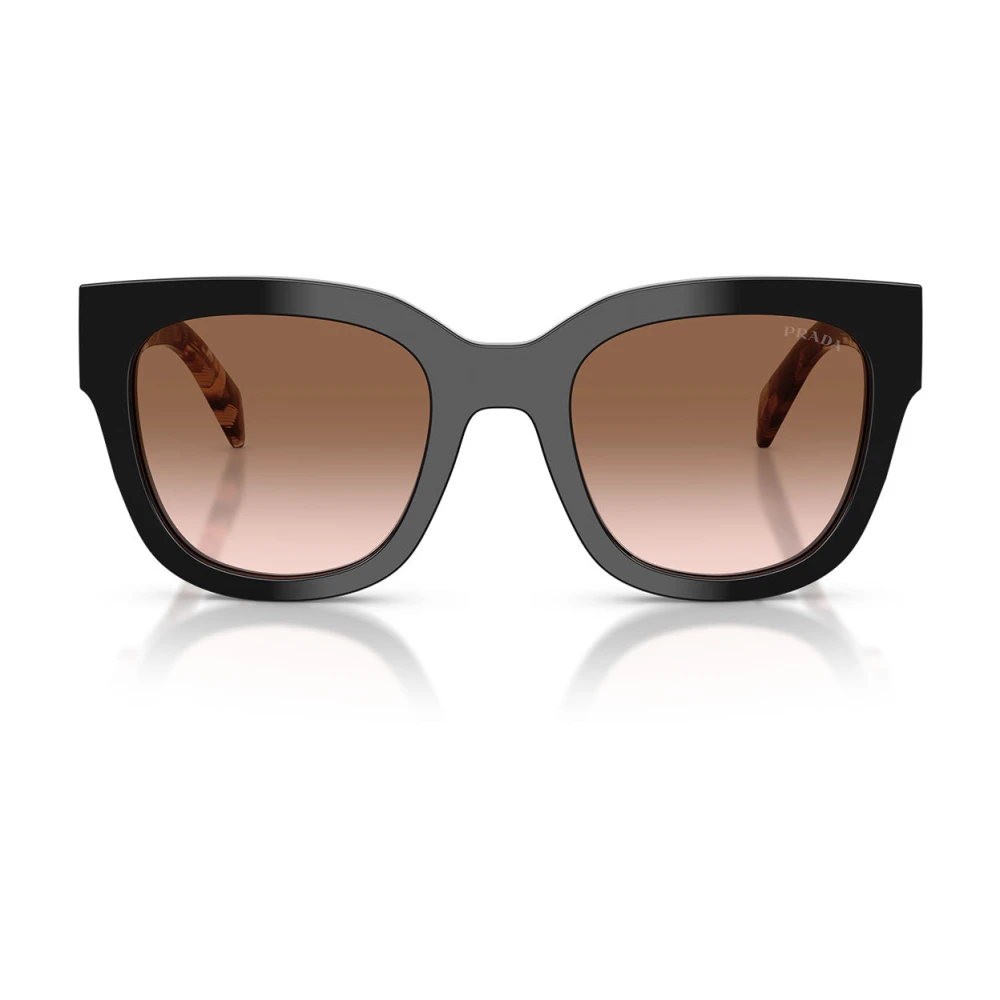 Prada Unisex Black Cat-Eye Sunglasses - Sunglasses - 52 Mm - Accessories
