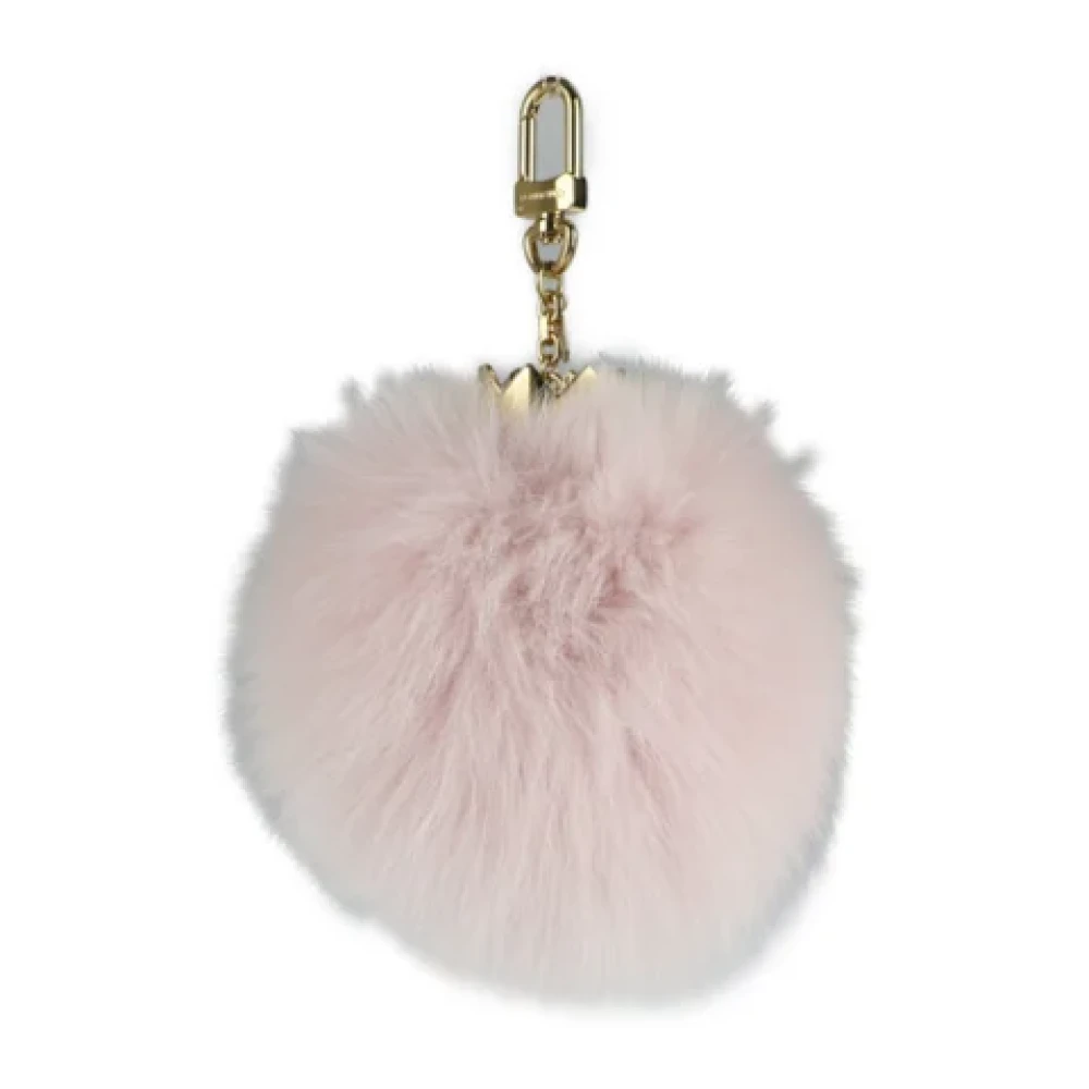 Louis Vuitton Vintage Pre-owned Fur key-holders Pink Dames