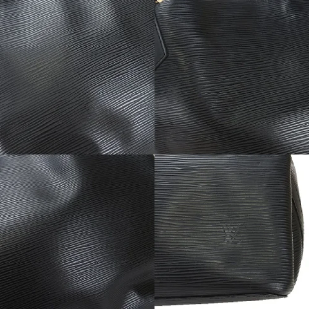 Louis Vuitton Vintage Pre-owned Leather louis-vuitton-bags Black Dames