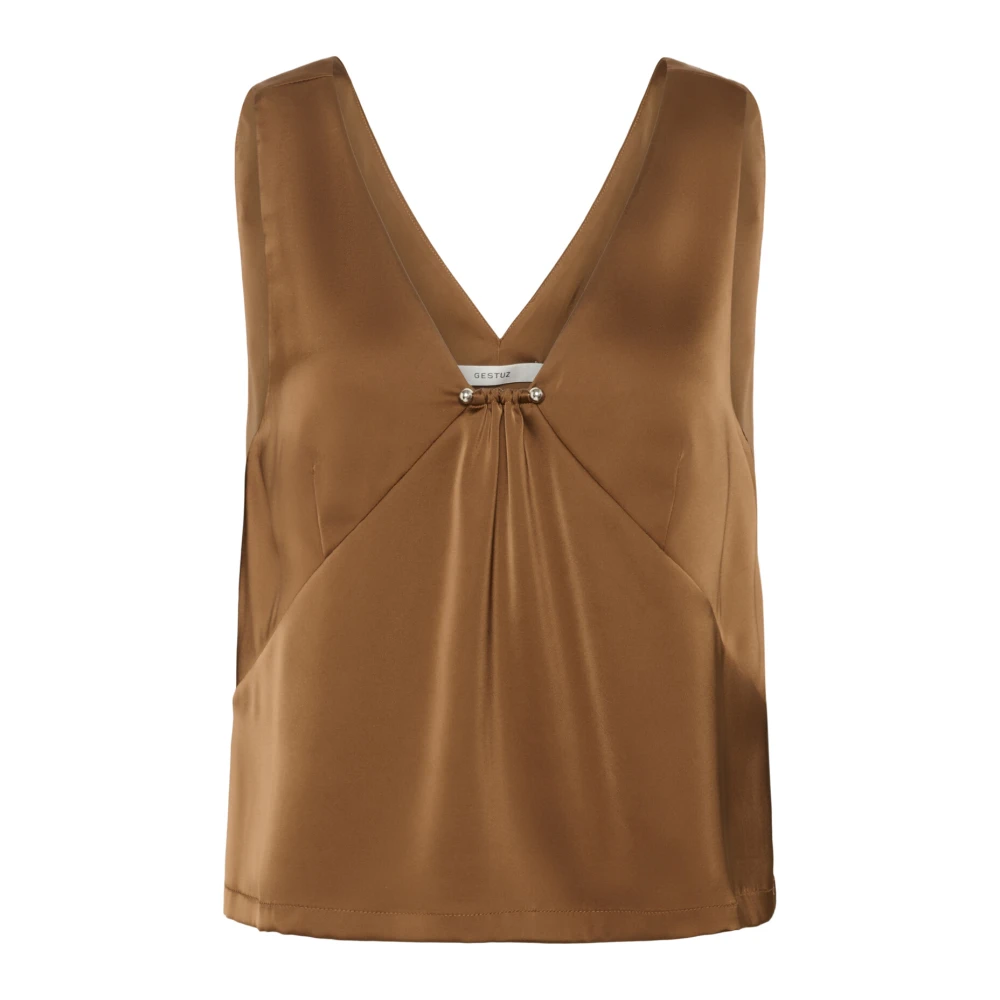 Tops > Sleeveless Tops - - Gestuz - Modalova